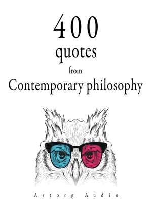 cover image of 400 Quotations from Contemporary Philosophy